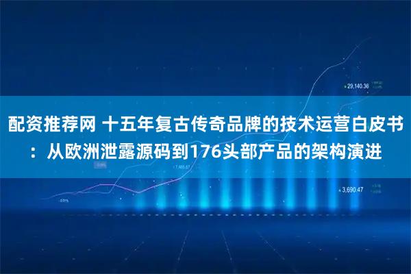 配资推荐网 十五年复古传奇品牌的技术运营白皮书：从欧洲泄露源码到176头部产品的架构演进